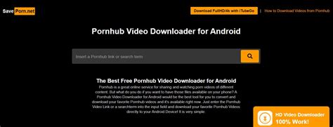 pornhub downloaf|The 7 Best Free Pornhub Downloader tools to Save PornHub。